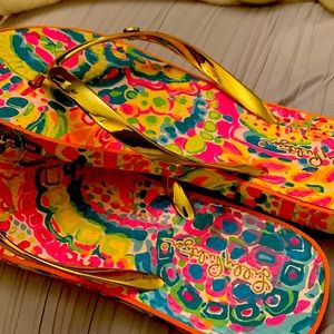 Lilly Pulitzer slip ons Very good condition only worn once